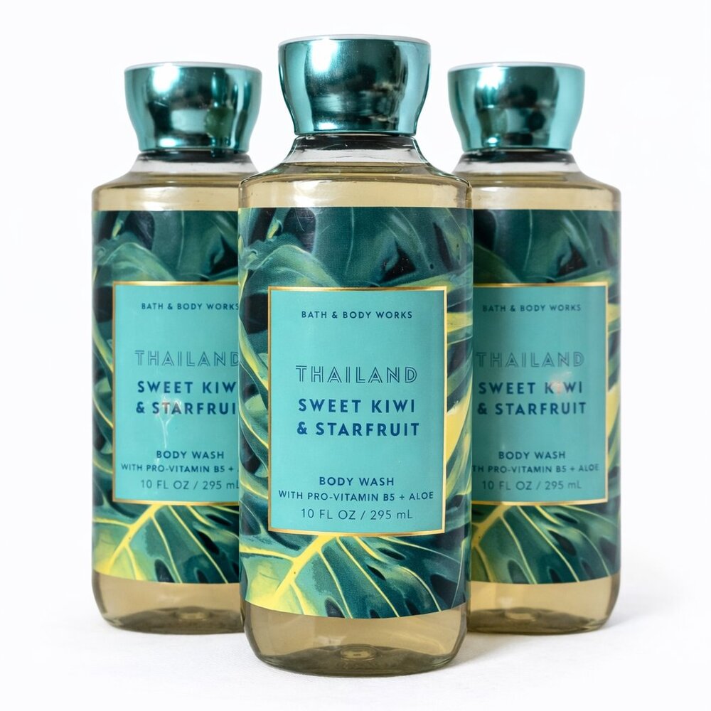 Bath & Body Works Body Wash Bundle THAILAND 3Pack NEW